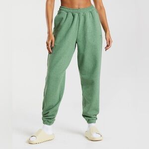 Gymshark Rest Day Sweats Joggers - Crocodile Green Marl